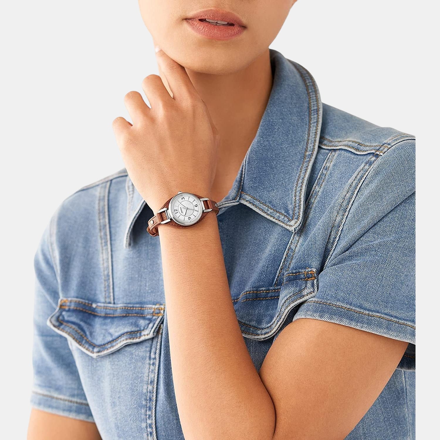 Fossil Stainless Steel Round watch