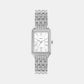 Female White Analog Stainless Steel Watch ES5221