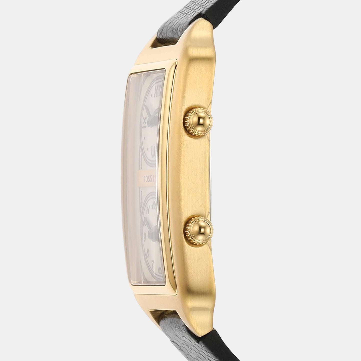 Female Cream Analog Leather Watch ES5227