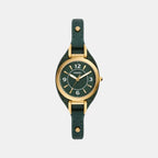 Fossil Round Gold Analog watch