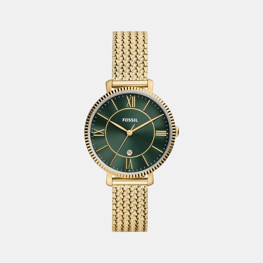 Fossil Round Green Analog watch