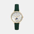 Fossil Round White Analog watch