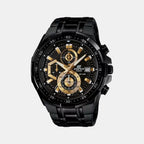 Casio Round Black Chronograph watch