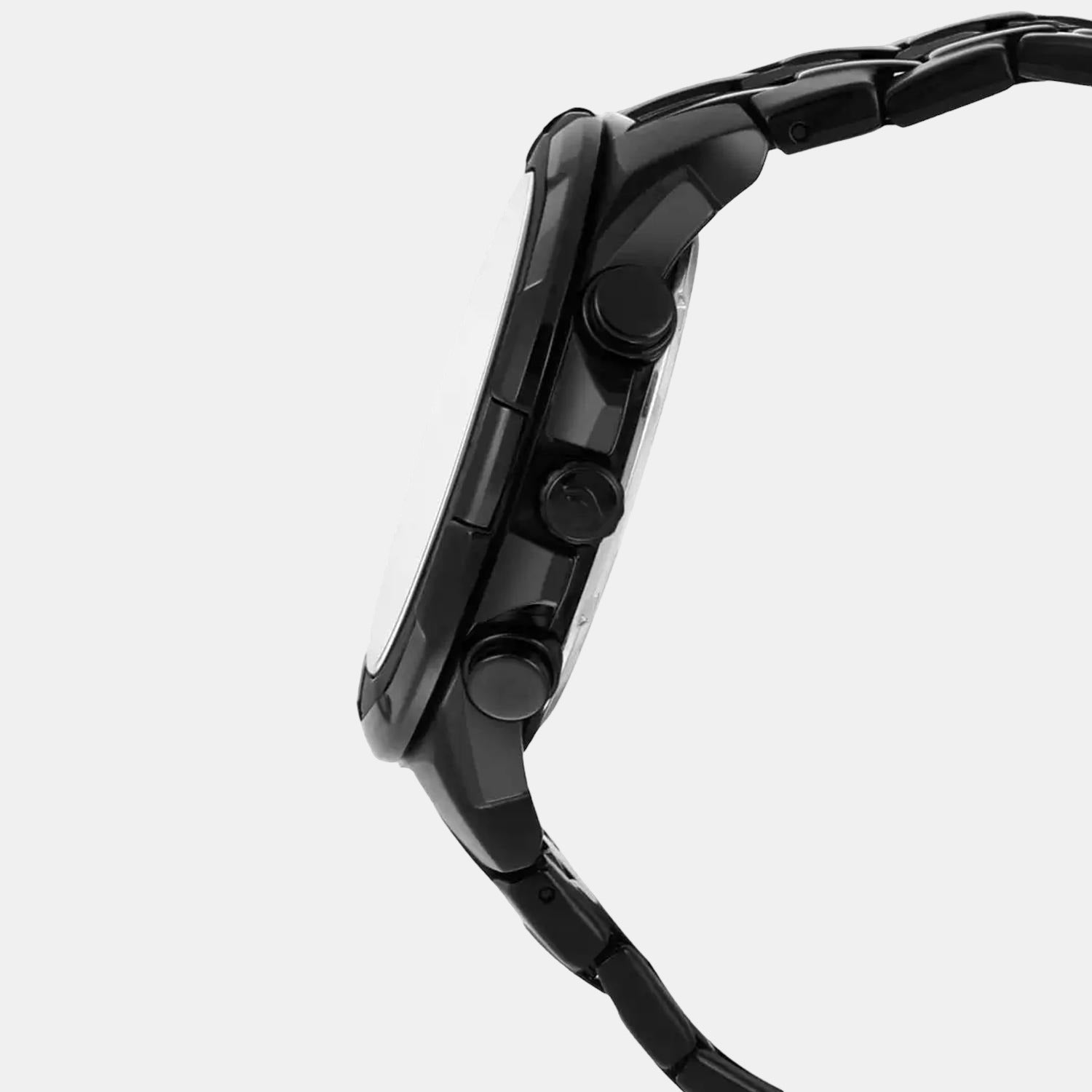 Casio Men Round Black watch