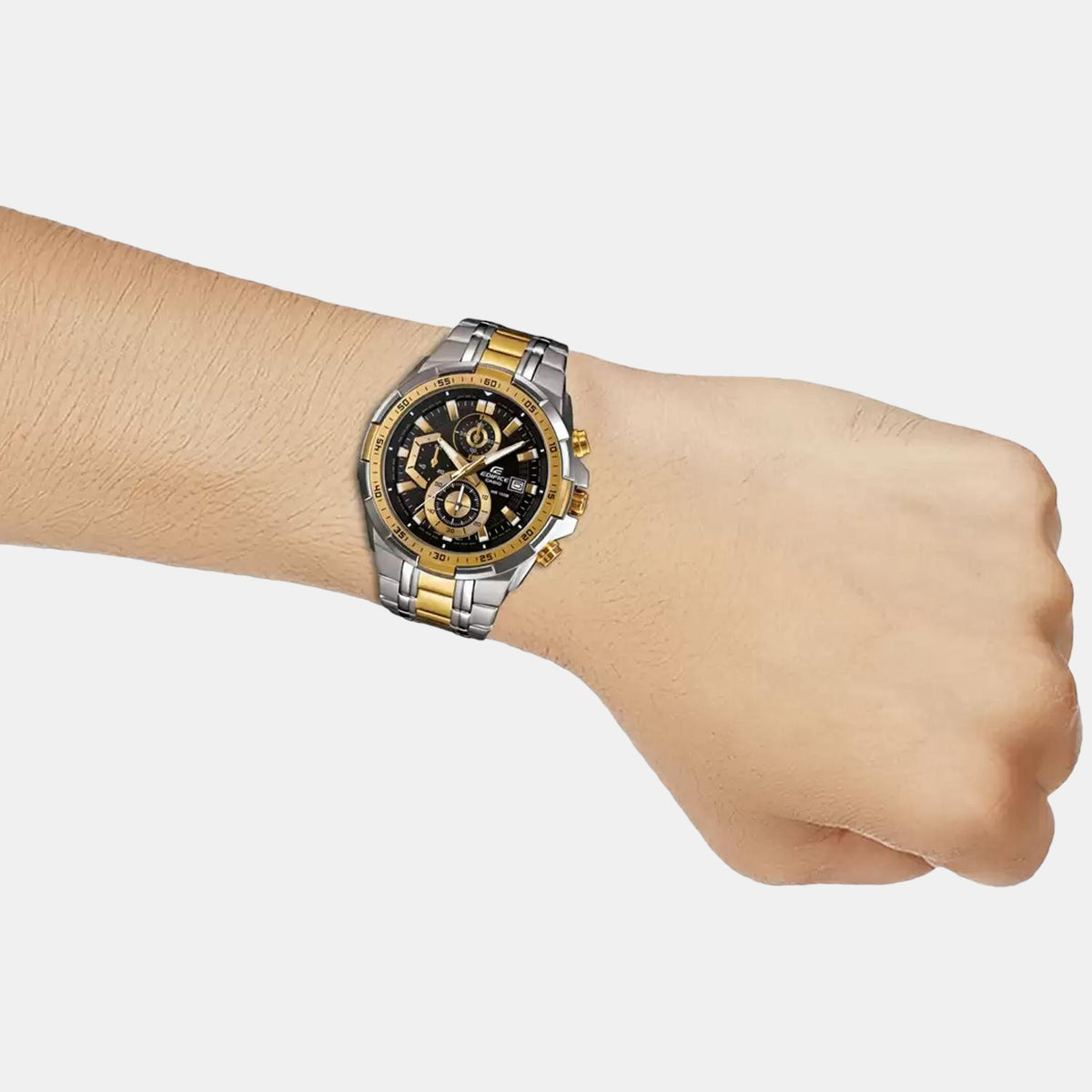 Casio Round Quartz Chronograph Men watch