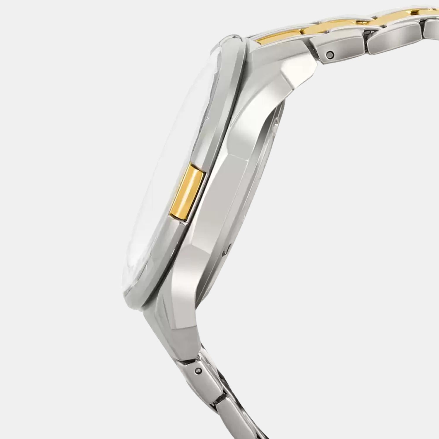 Casio Men Round Gold watch