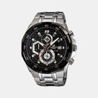 Casio Round Black Chronograph watch