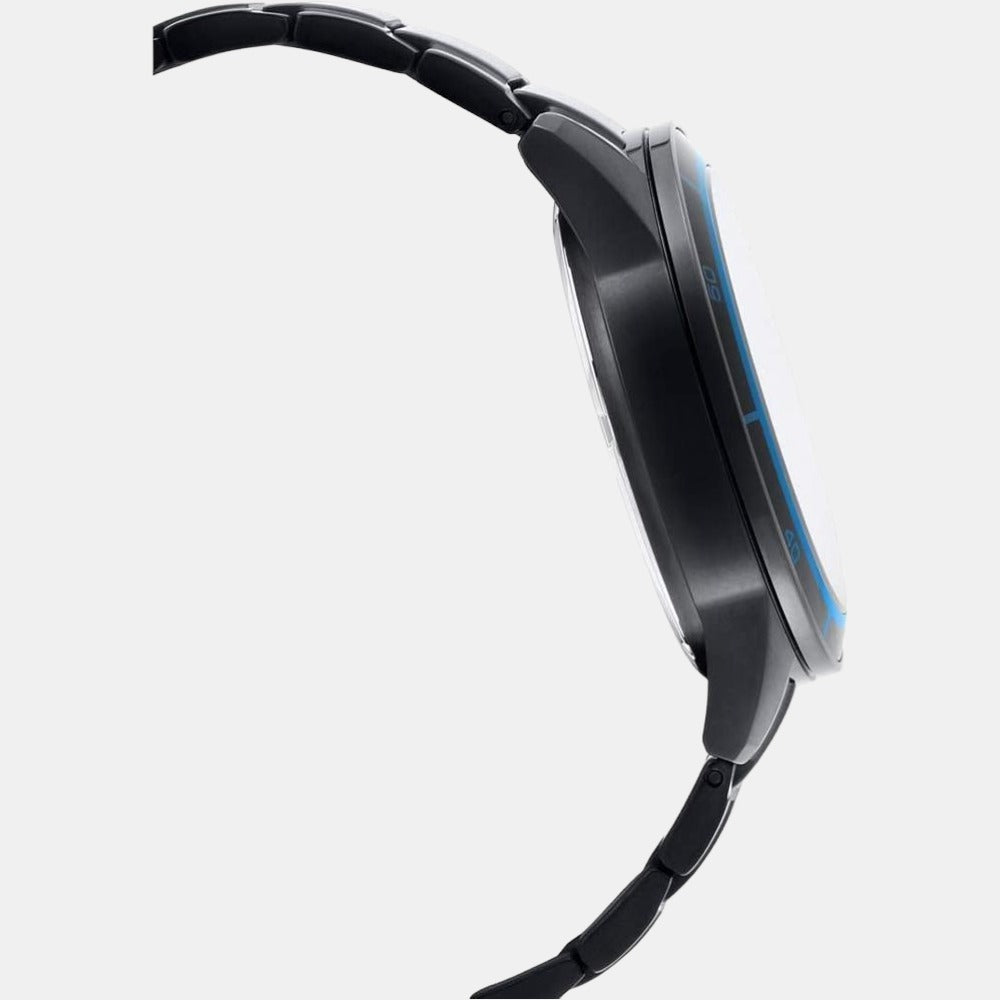 Casio Men Round Black watch