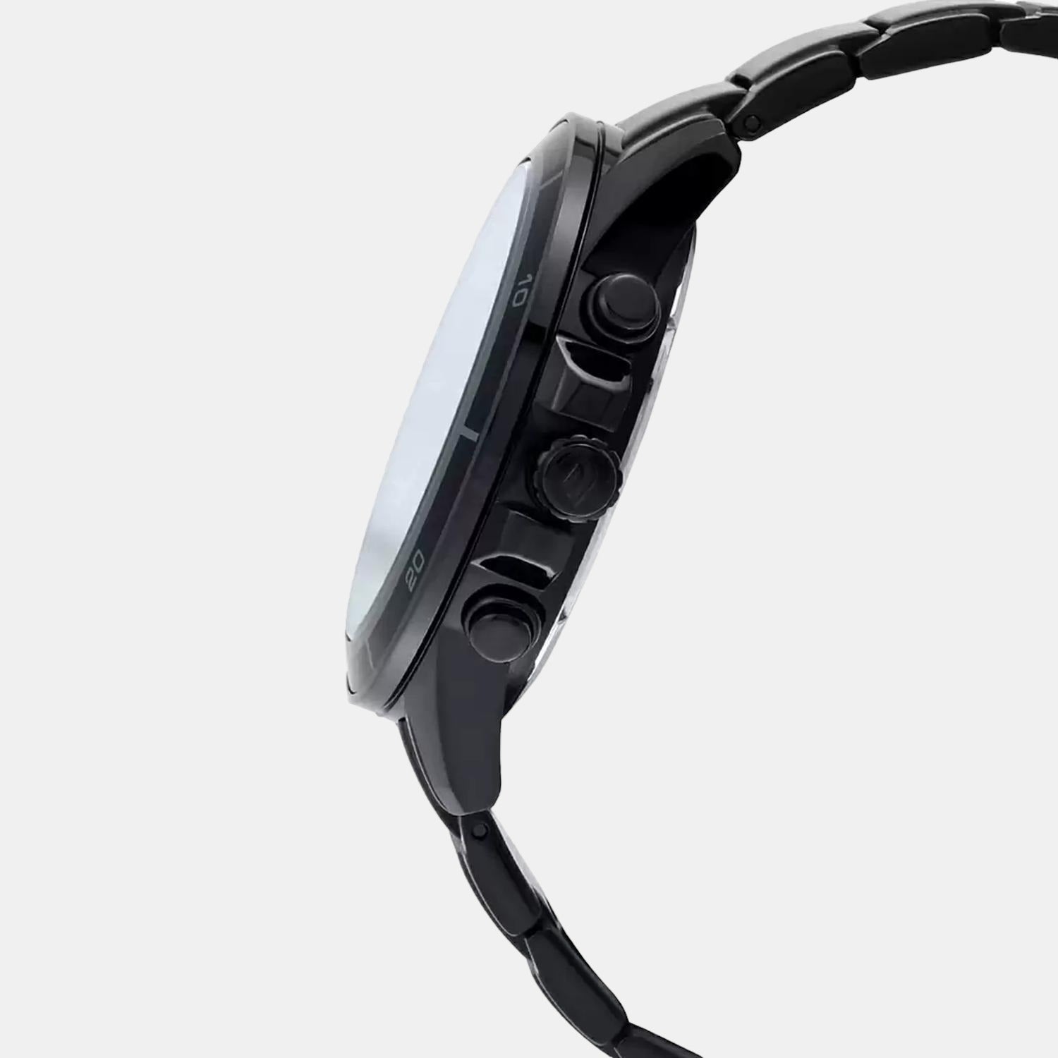 Casio Men Round Black watch