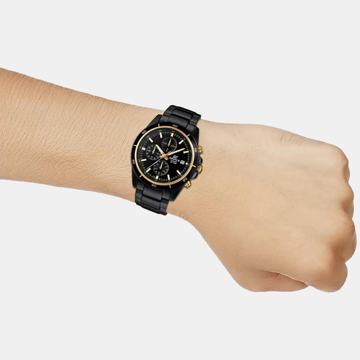 Casio Round Quartz Chronograph Men watch