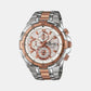 Edifice Male Chronograph Stainless Steel Watch EX222