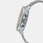 Casio Men Round Two Tone watch