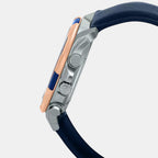 Casio Leather Blue watch