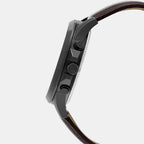 Casio Men Round Brown watch