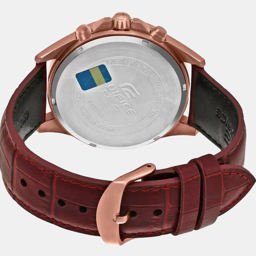 Casio Leather Black watch