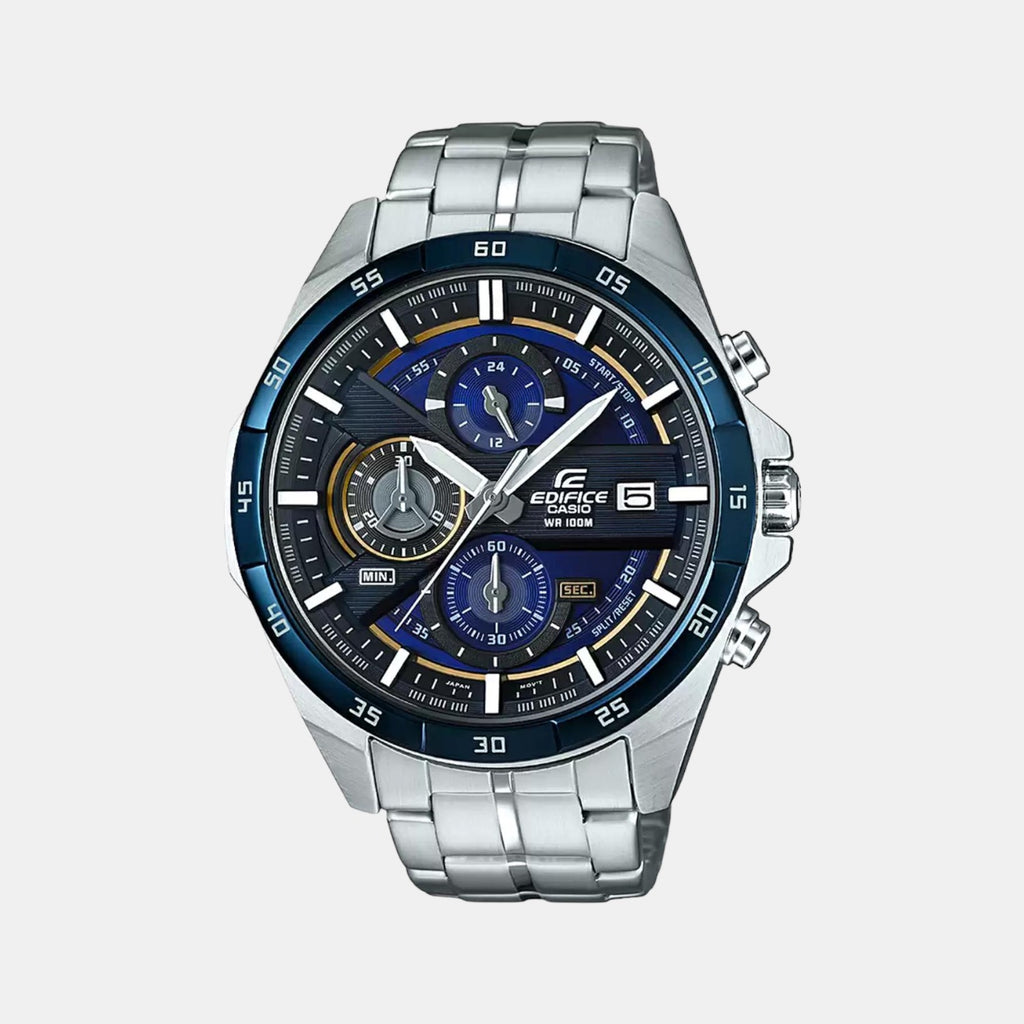 Casio Round Black Chronograph watch