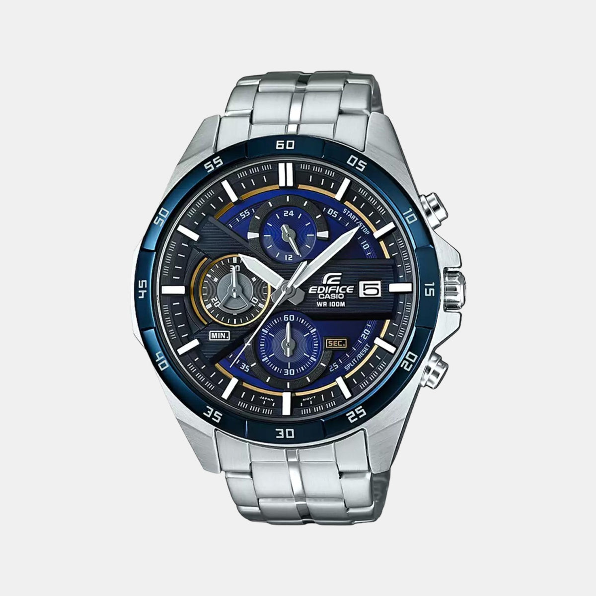 Casio Round Black Chronograph watch