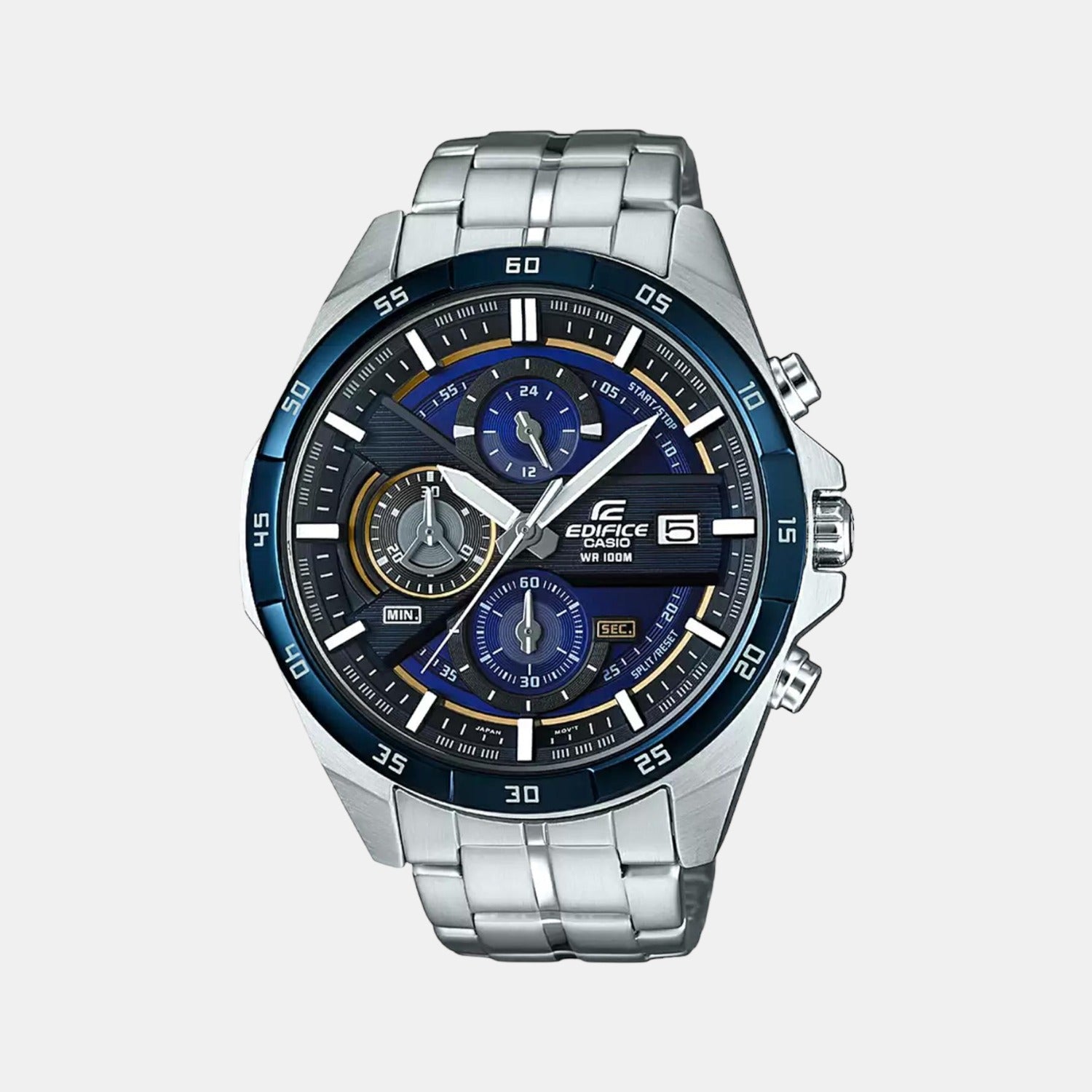 Casio Round Black Chronograph watch