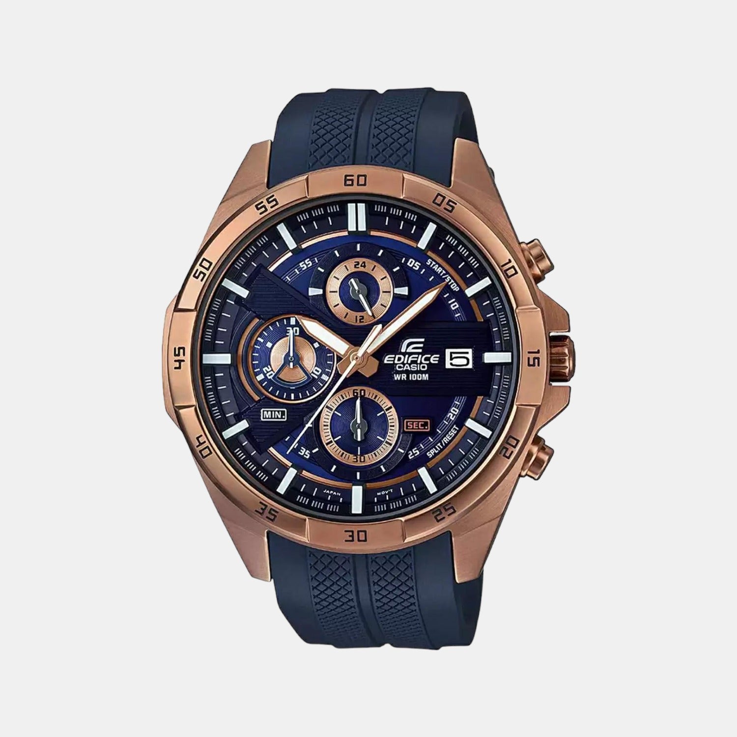 Casio Round Two Tone Chronograph watch