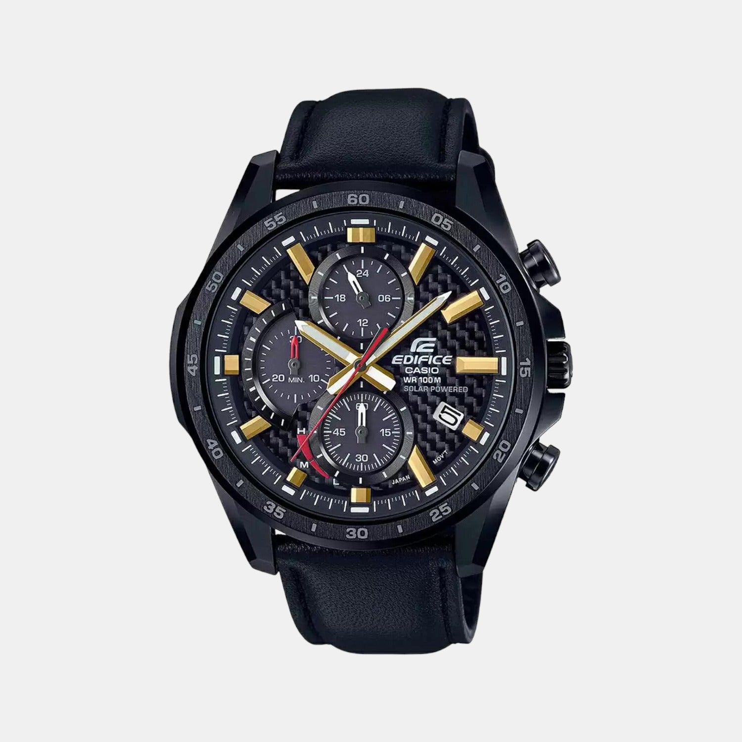 Casio Round Two Tone Chronograph watch