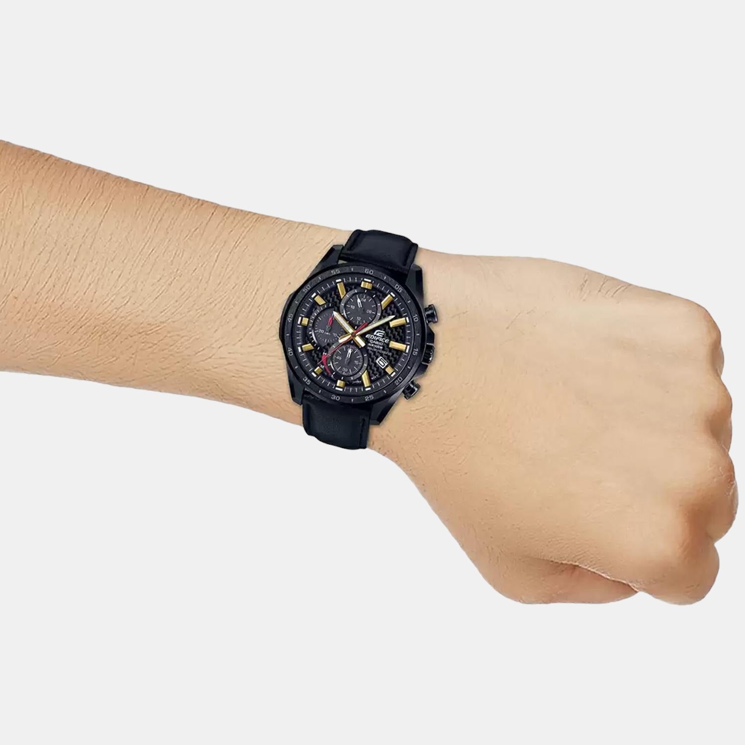 Casio Round Quartz Chronograph Men watch