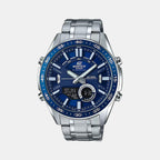 Casio Round Blue Analog-Digital watch