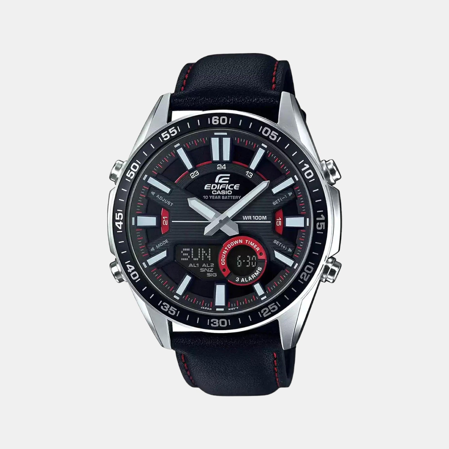 Casio Round Black Analog-Digital watch