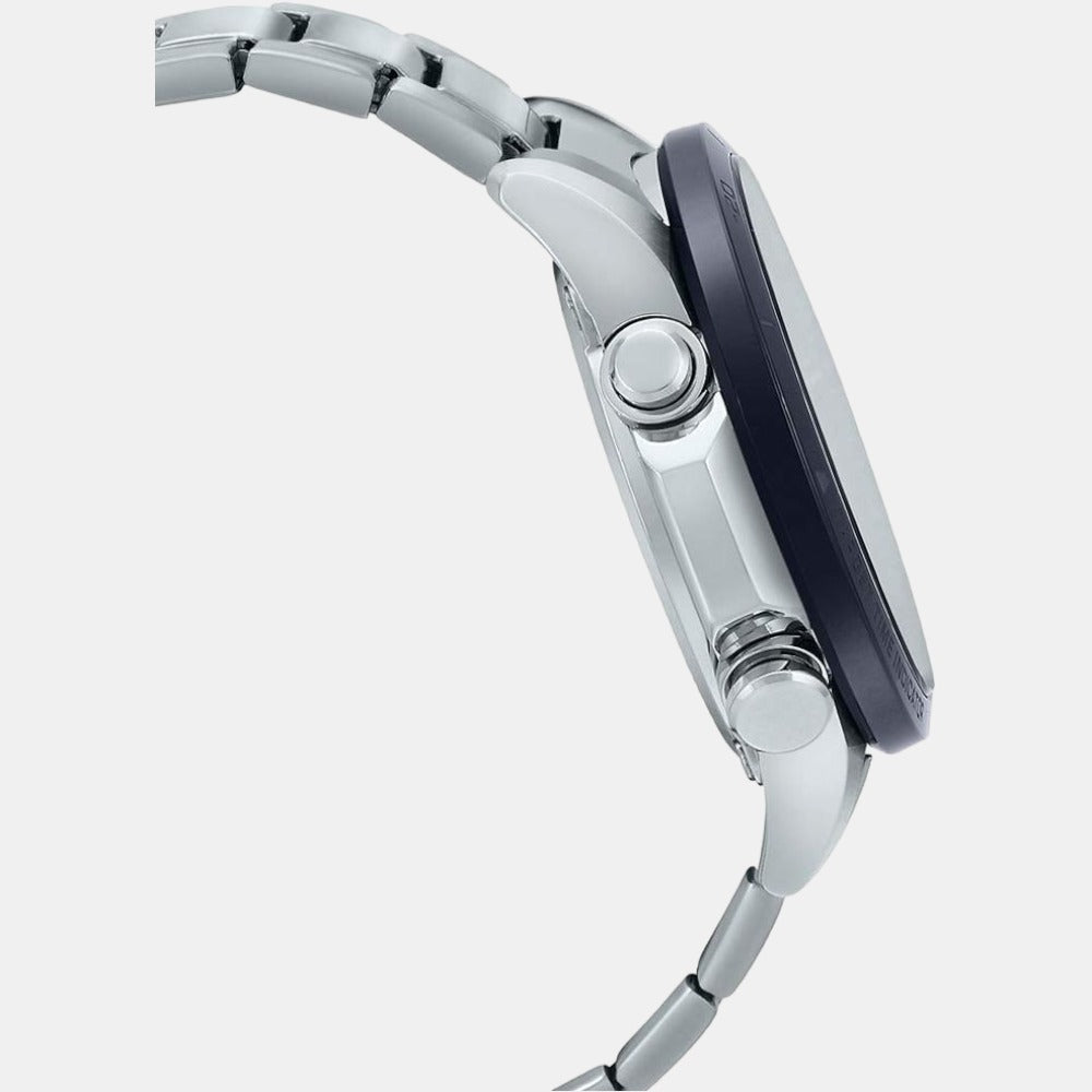 Casio Men Round Black watch