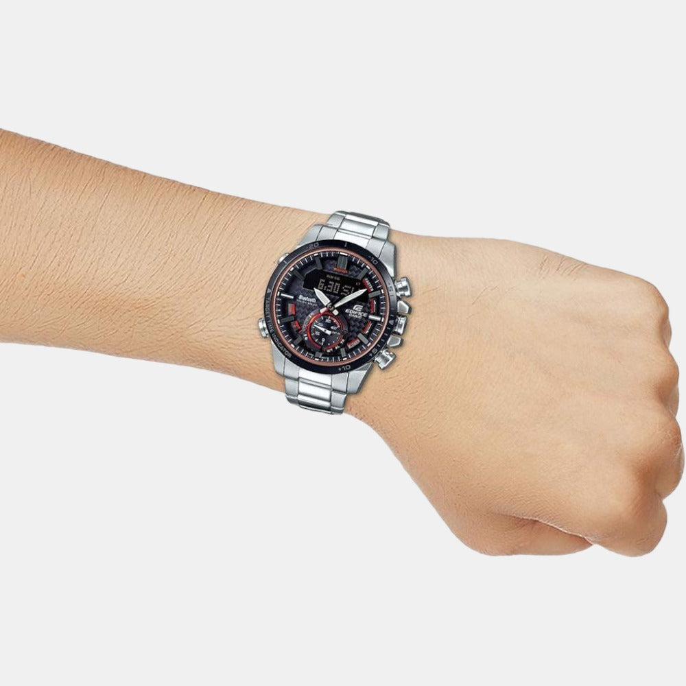 Casio Stainless Steel Black watch