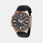 Casio Round Black Analog-Digital watch