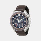 Casio Round Black Chronograph watch