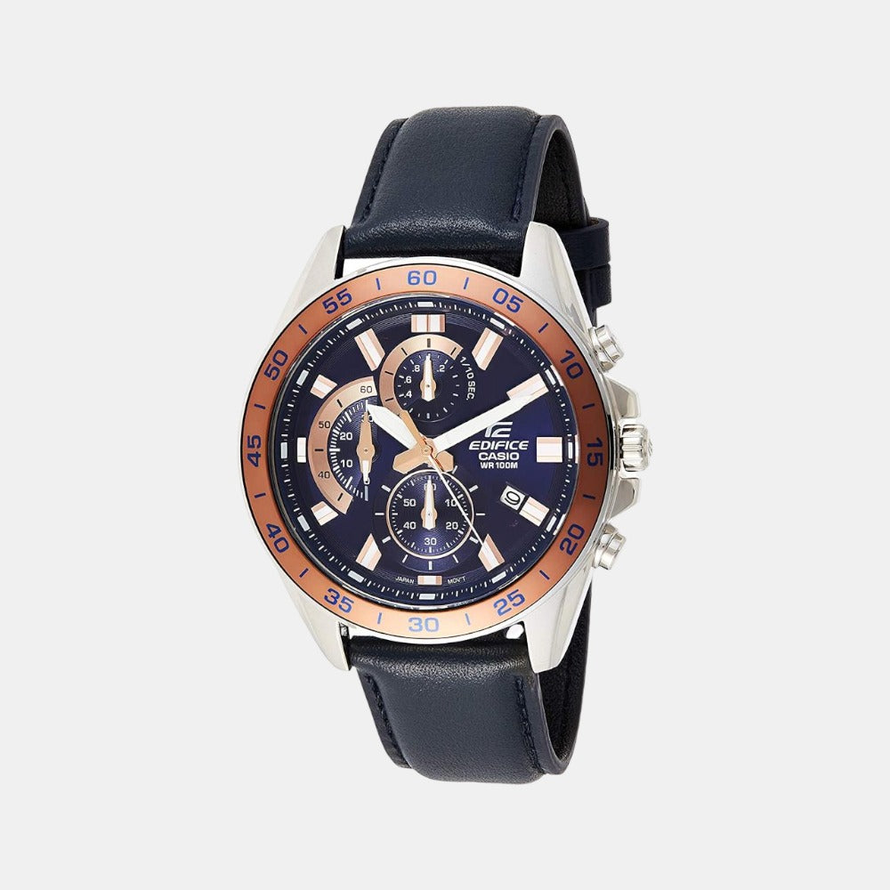 Casio Round Two Tone Chronograph watch