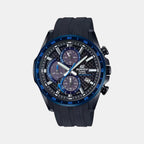 Casio Round Two Tone Chronograph watch