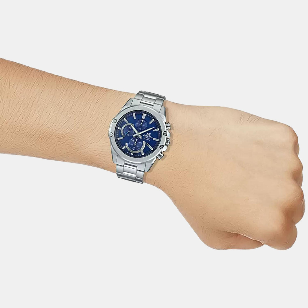 Casio Round Quartz Chronograph Men watch