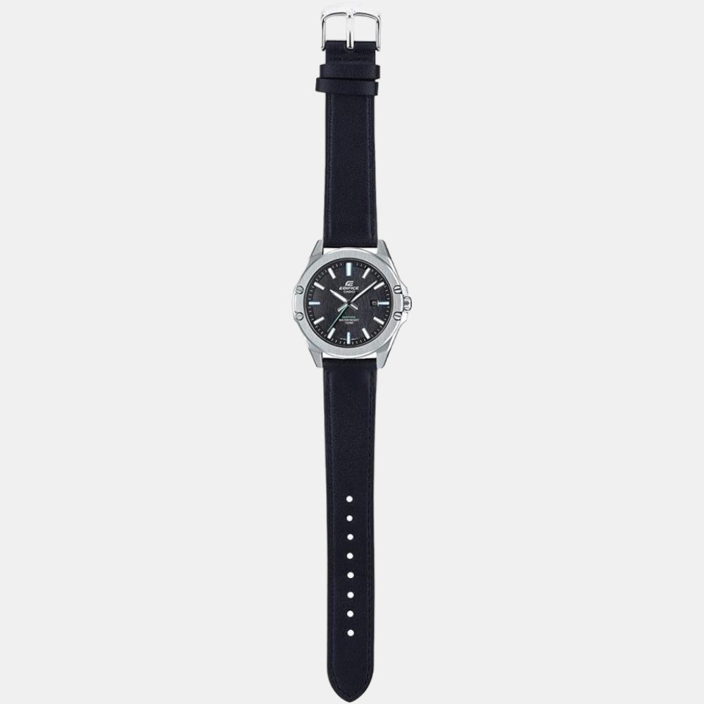 Casio Leather Black watch