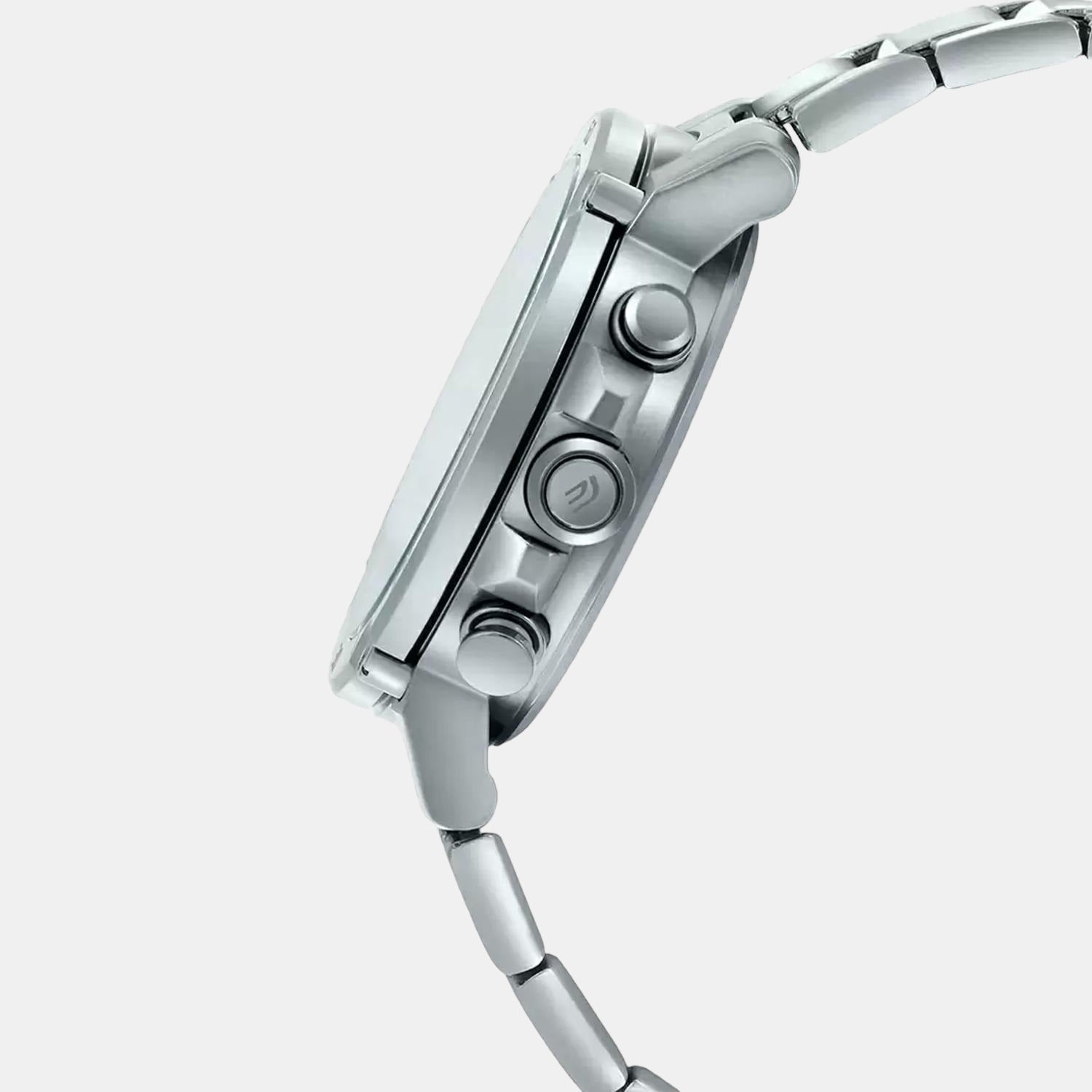 Casio Men Round Black watch