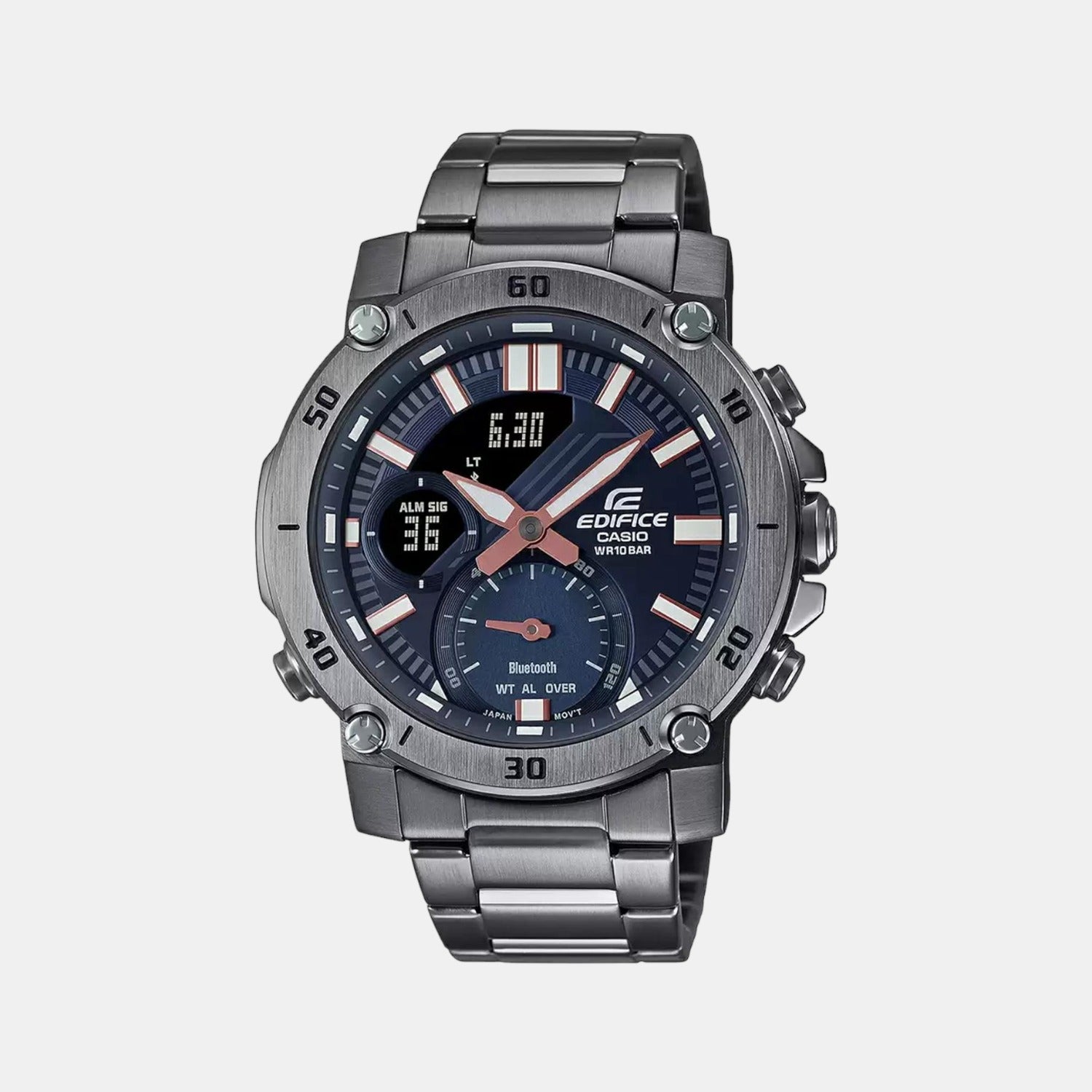 Casio Round Black Analog-Digital watch