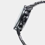 Casio Men Round Black watch