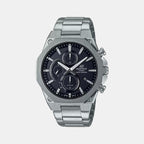 Casio Round Black Chronograph watch