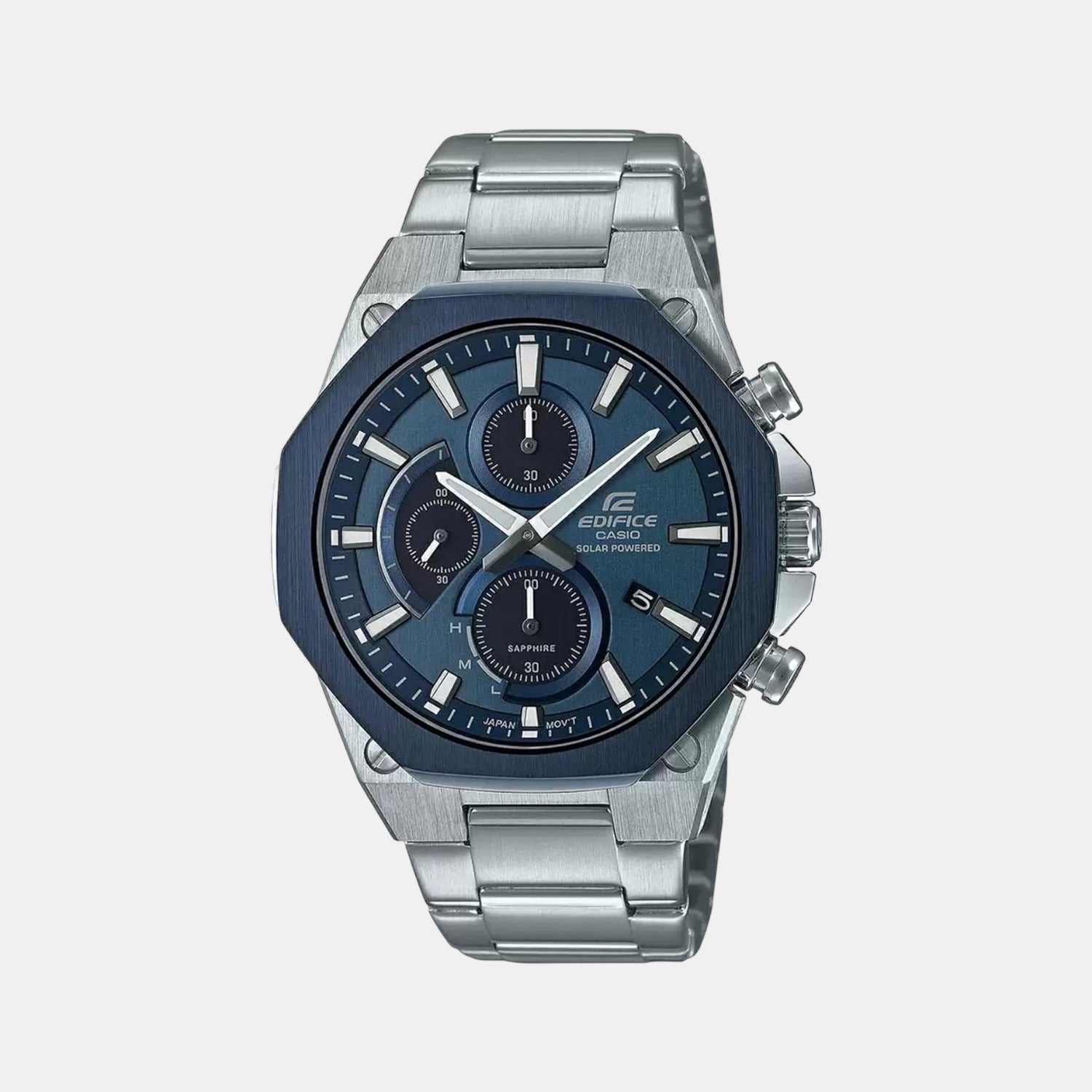 Edifice Male Chronograph Stainless Steel Watch EX528