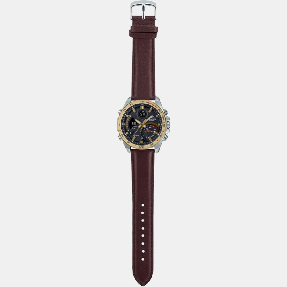 Casio Leather Black watch