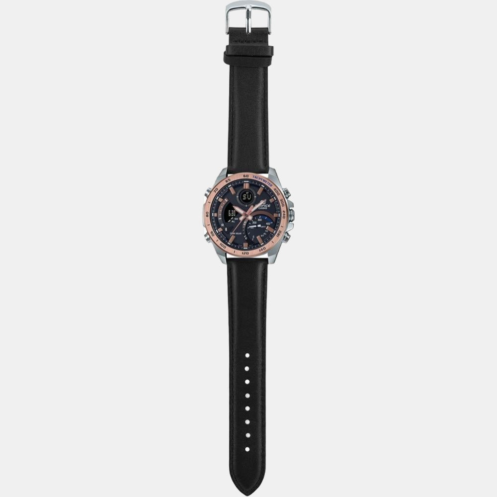 Casio Leather Black watch