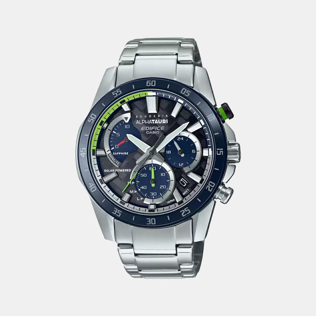 Casio Round Two Tone Chronograph watch