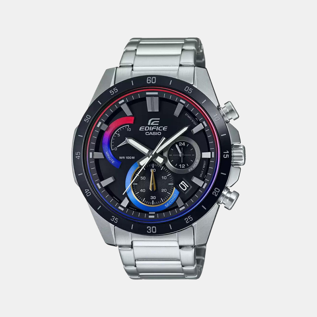 Casio Round Two Tone Chronograph watch