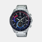 Casio Round Two Tone Chronograph watch