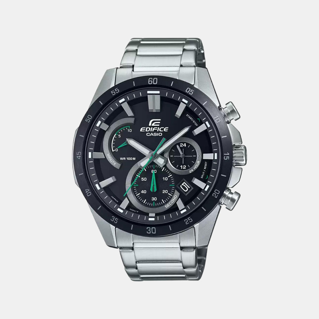 Casio Round Two Tone Chronograph watch
