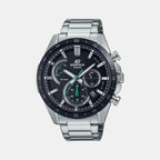 Casio Round Two Tone Chronograph watch