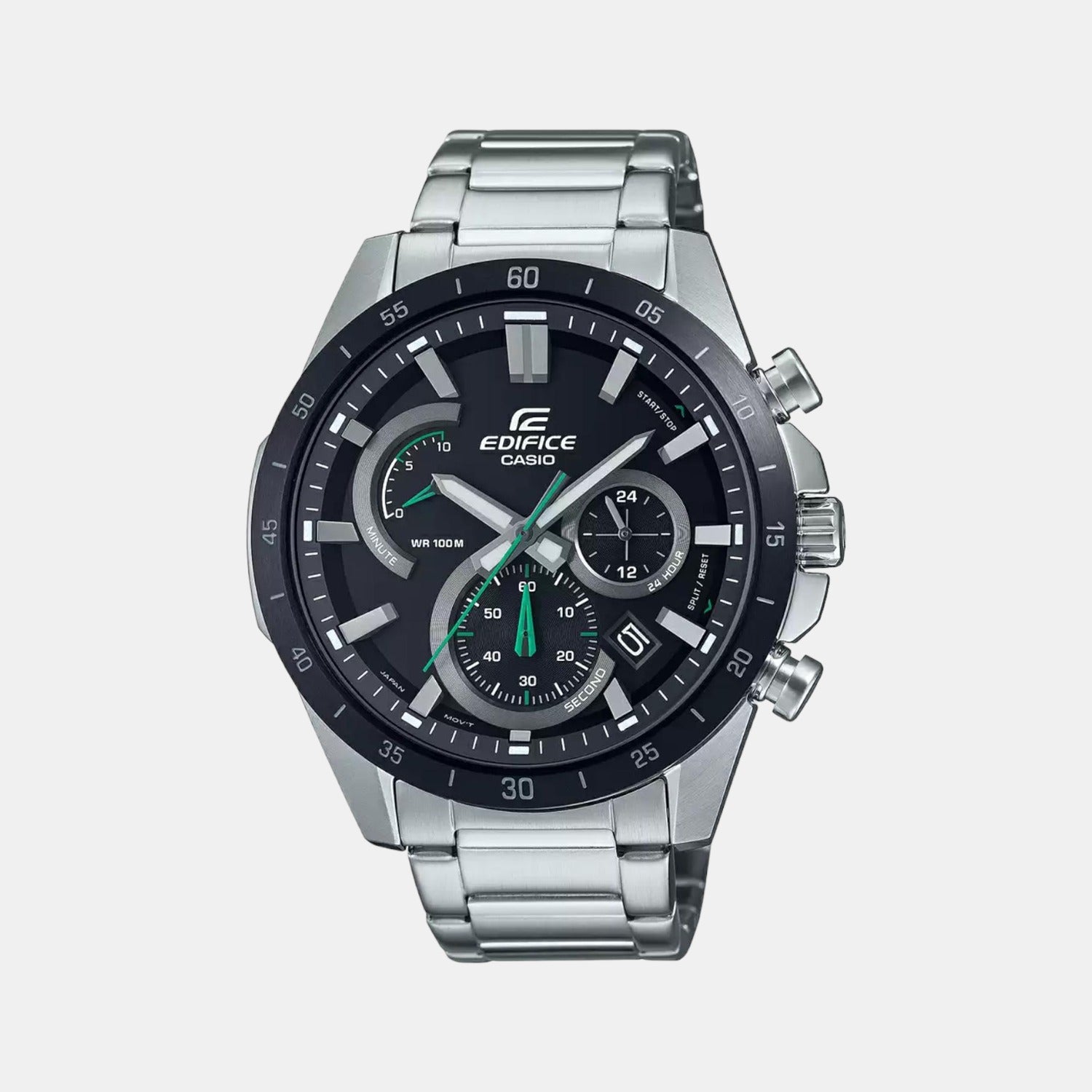 Casio Round Two Tone Chronograph watch