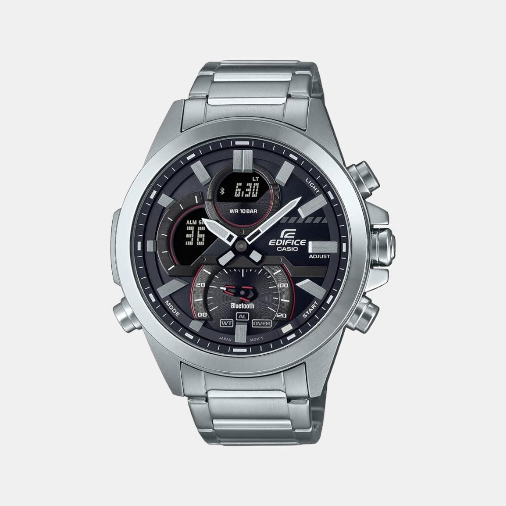 Casio Round Black Analog-Digital watch