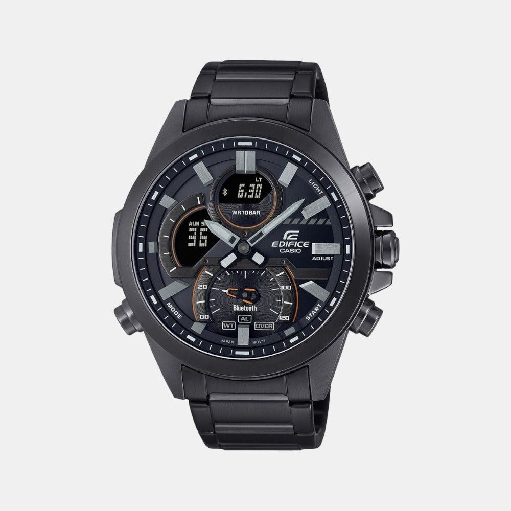 Casio Round Black Analog-Digital watch